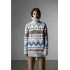 Жіночий жакардовий светр з  візерунком